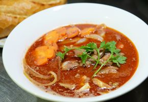 Lưỡi heo sốt pate thơm ngon